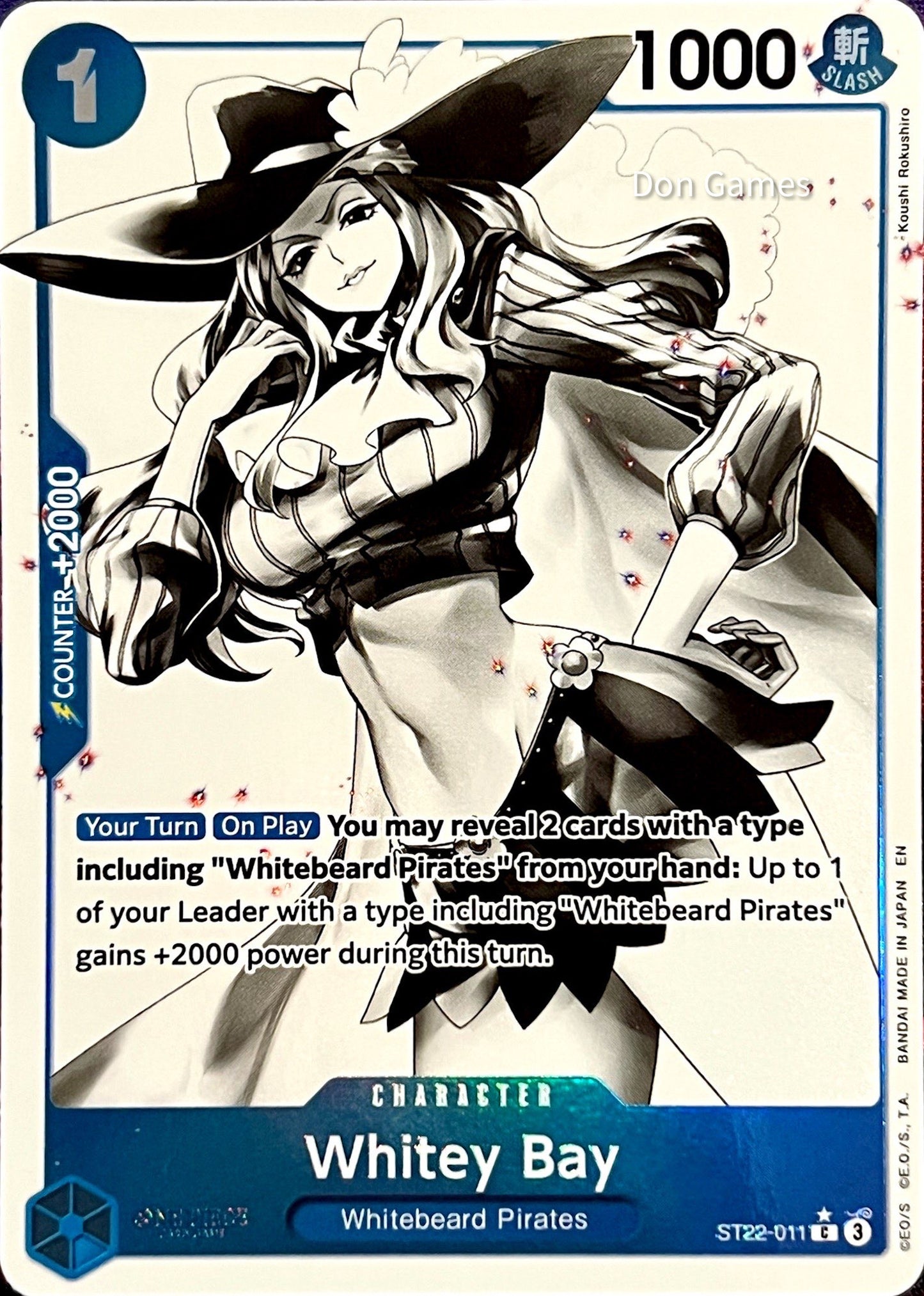 ST22-011 Whitey Bay Character Card Alternate Art