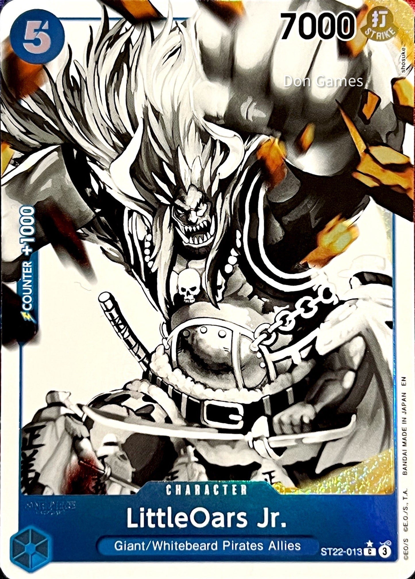 ST22-013 LittleOars Jr. Character Card Alternate Art