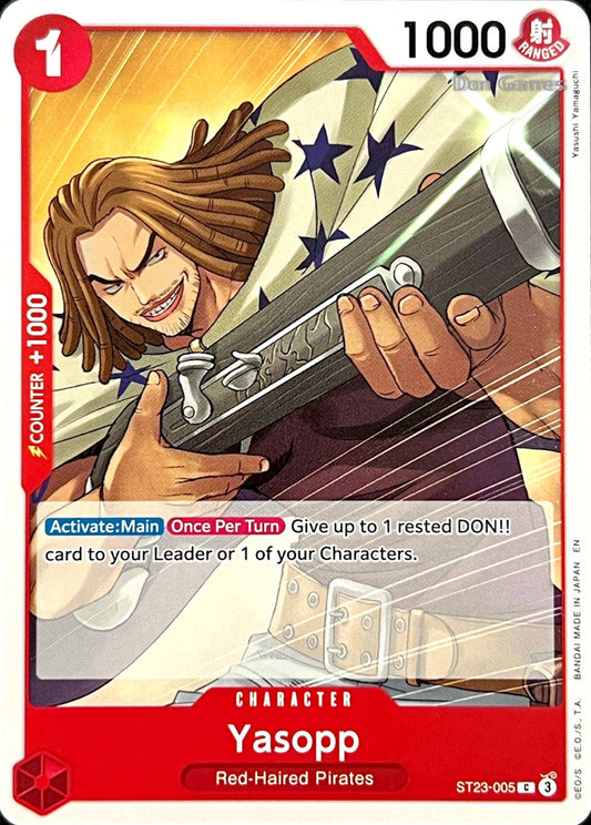 ST23-005 Yasopp Character Card