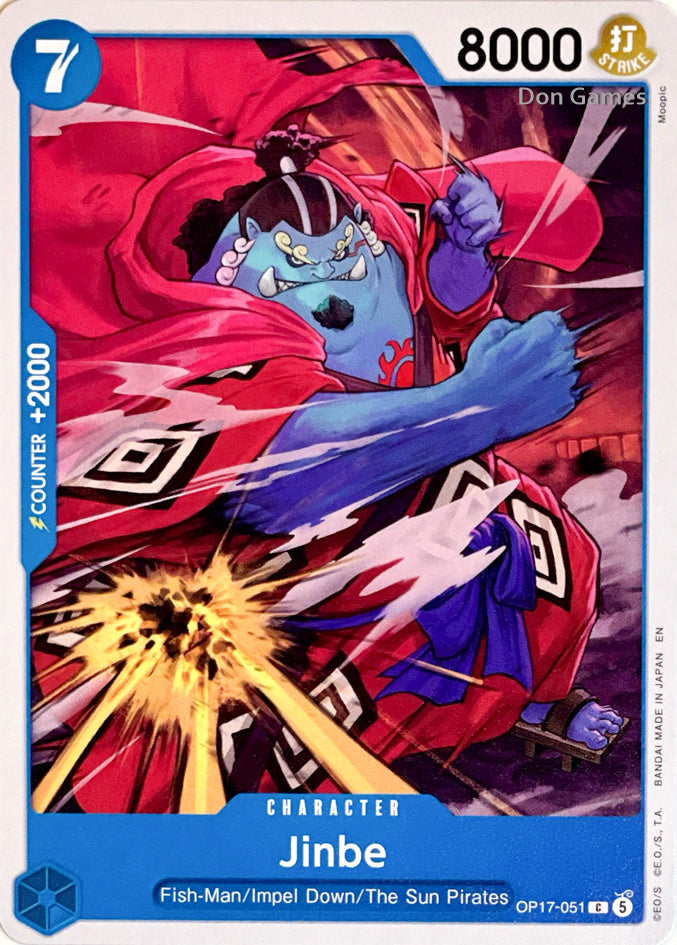 OP17-051 Jinbe Character Card
