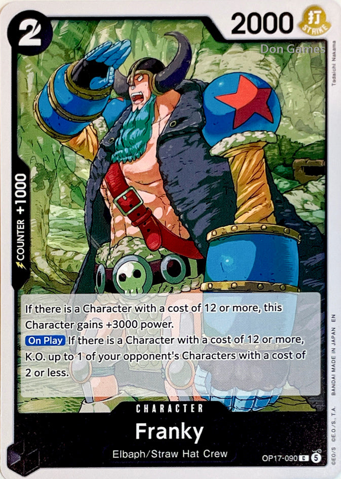 OP17-090 Franky Character Card