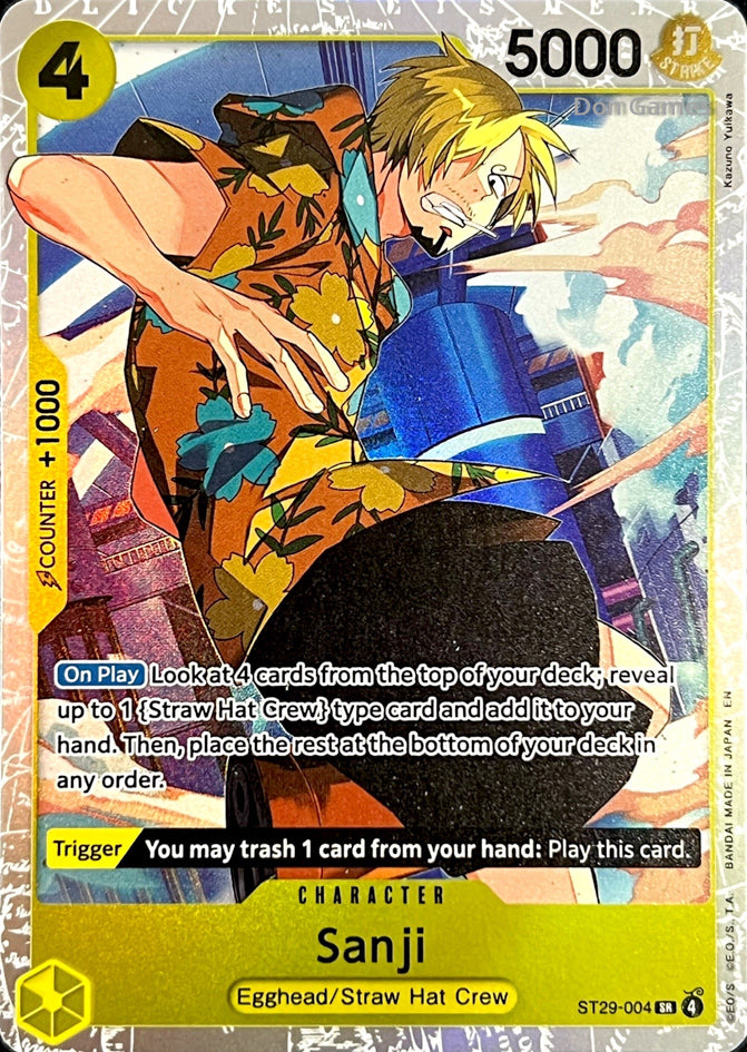 ST29-004 Sanji Character Card
