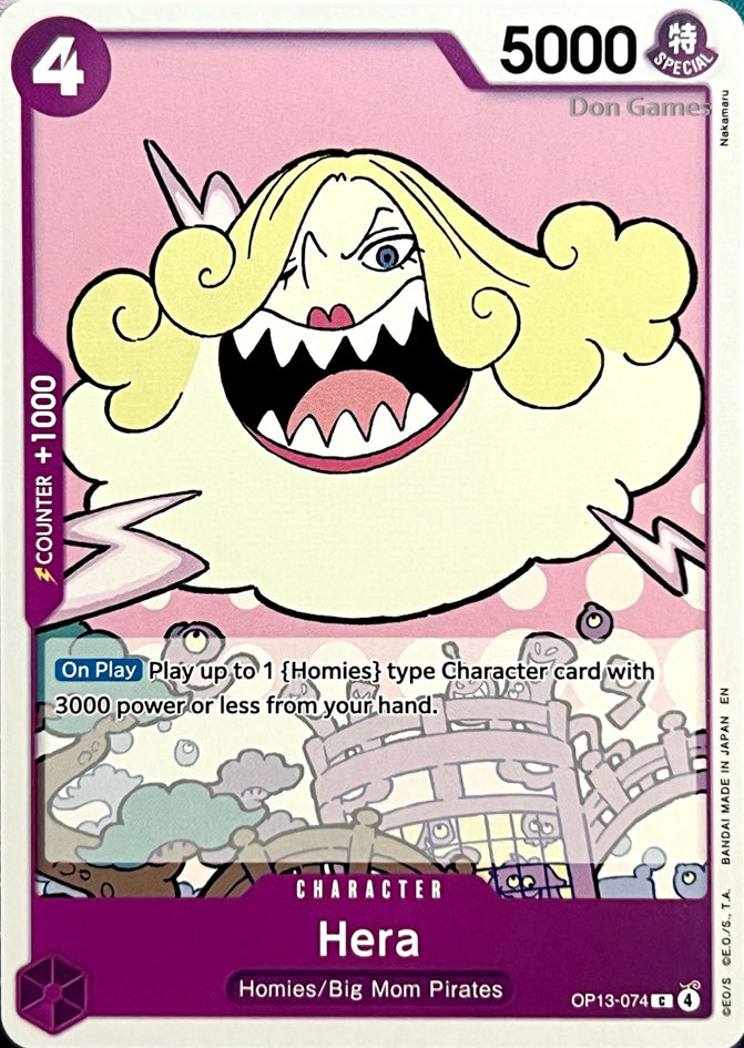 OP13-074 Hera Character Card