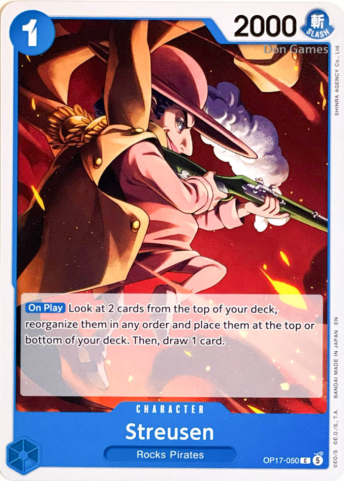 OP17-050 Streusen Character Card