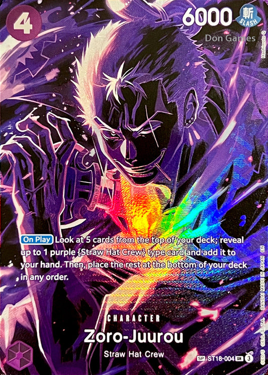 ST18-004 Zoro-Juurou Special Alternate Art