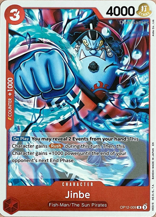 OP12-009 Jinbe Character Card