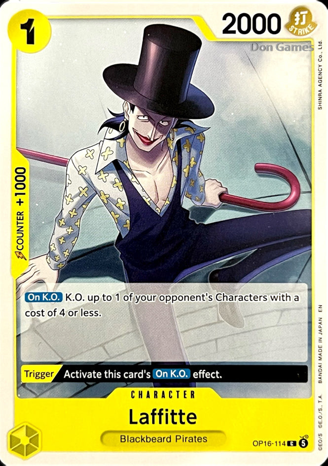 OP16-114 Laffitte Character Card