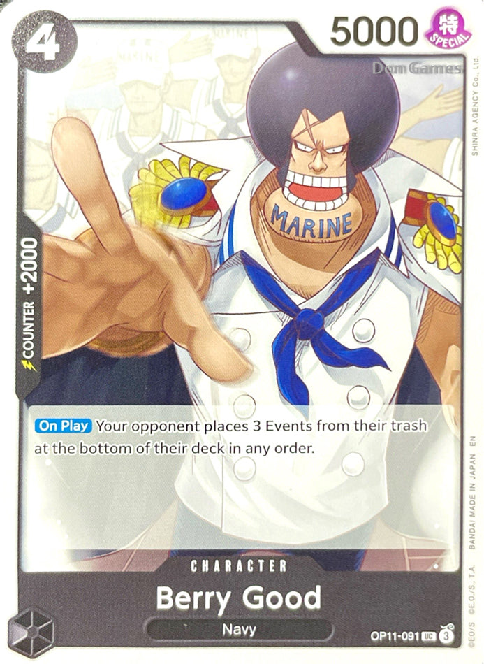 OP11-091 Berry Good Character Card