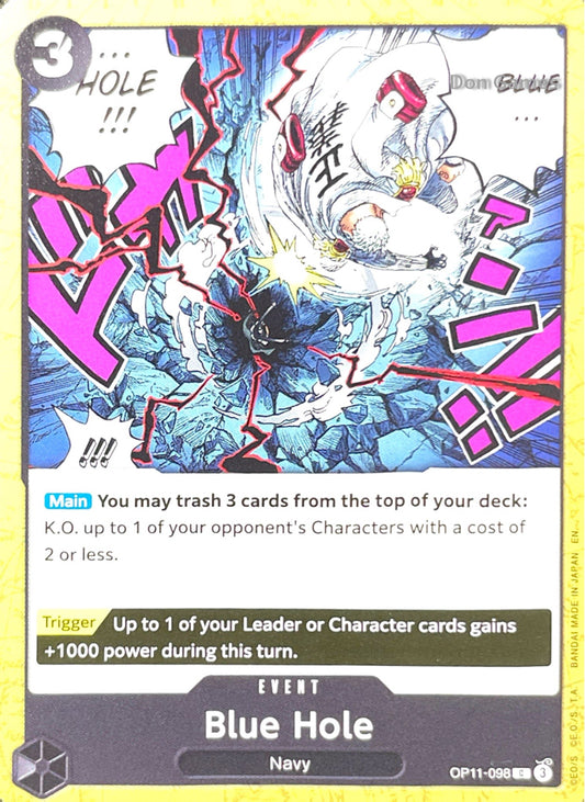 OP11-098 Blue Hole Event Card