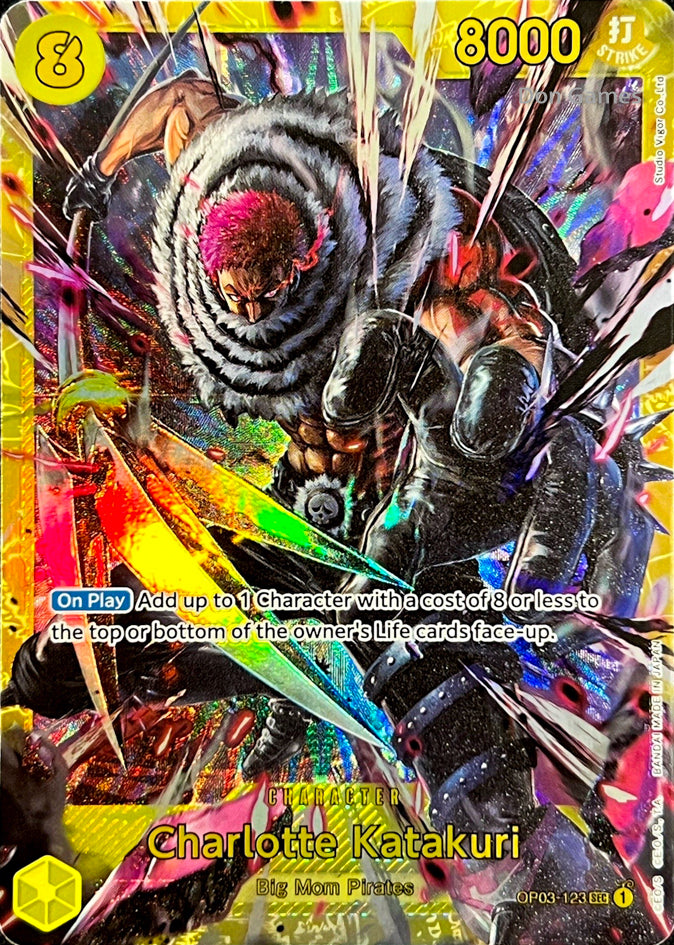 OP03-123 Charlotte Katakuri Character Card (PRB-01 Reprint)