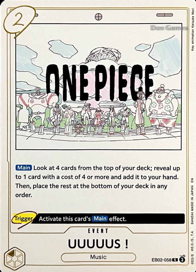 EB02-058 UUUUUS! Event Card