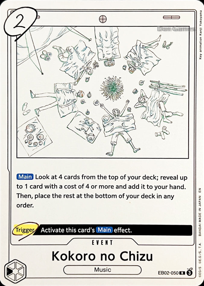 EB02-050 Kokoro no Chizu Event Card