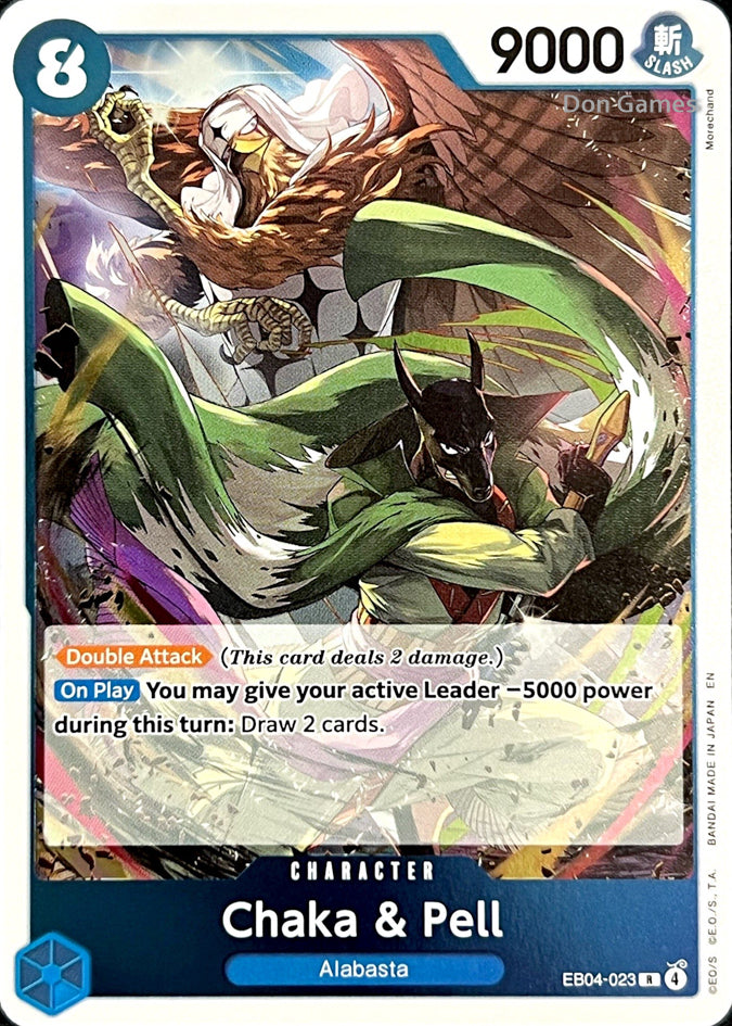EB04-023 Chaka & Pell Character Card