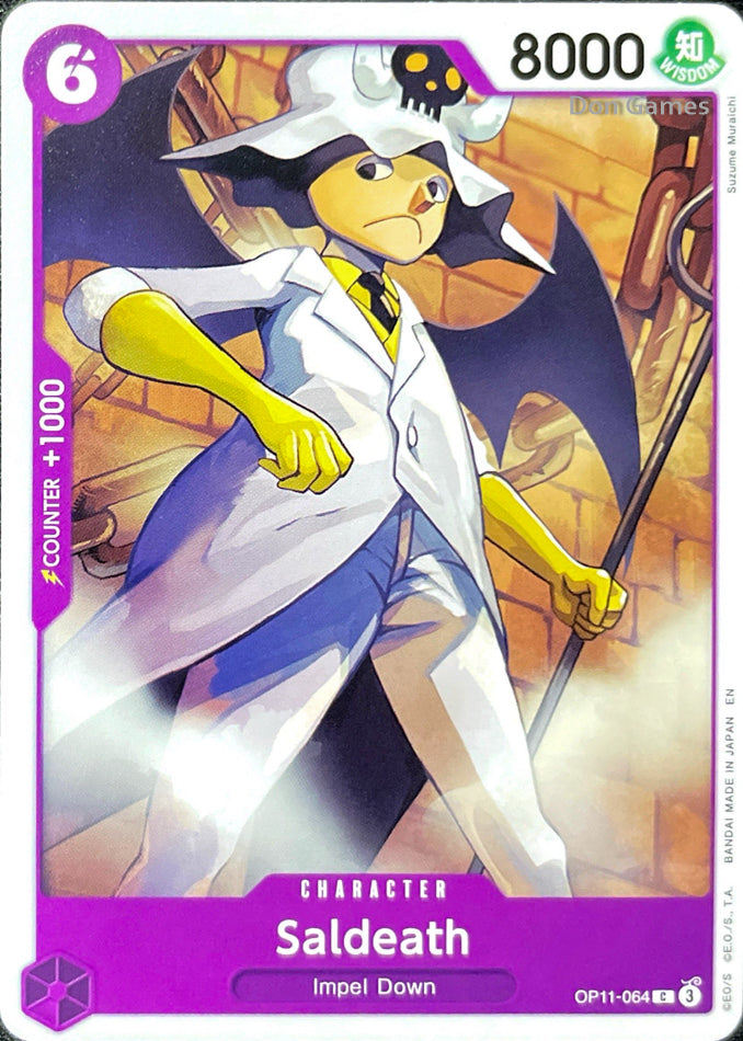 OP11-064 Saldeath Character Card