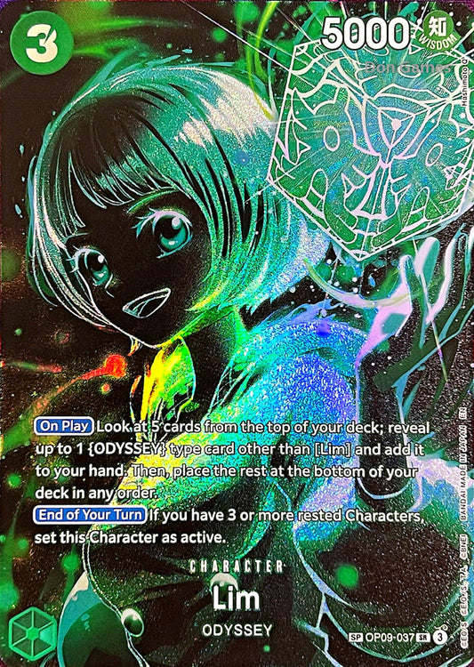 OP09-037 Lim Character Card Special Alternate Art
