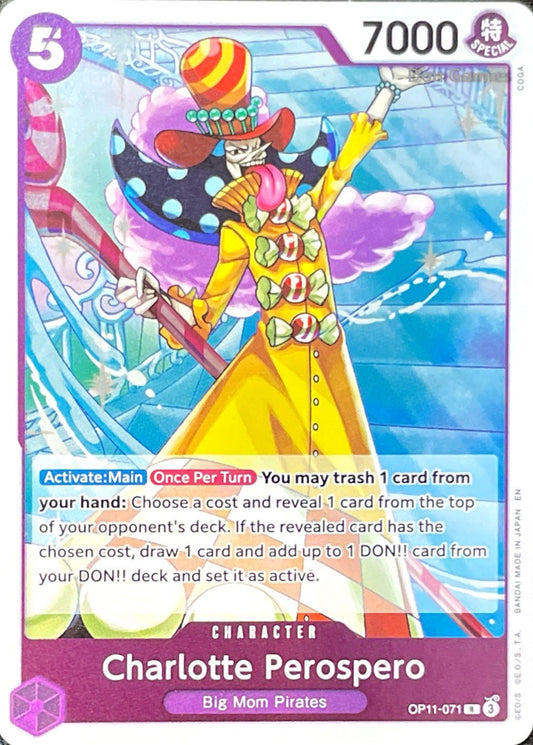 OP11-071 Charlotte Perospero Character Card