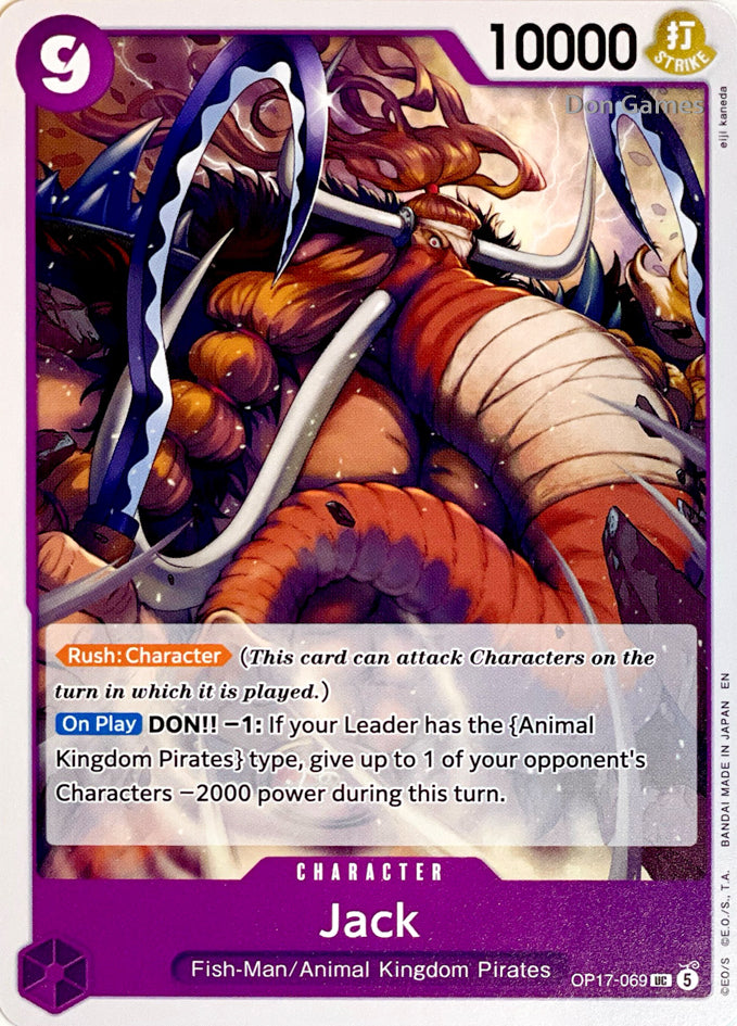 OP17-069 Jack Character Card