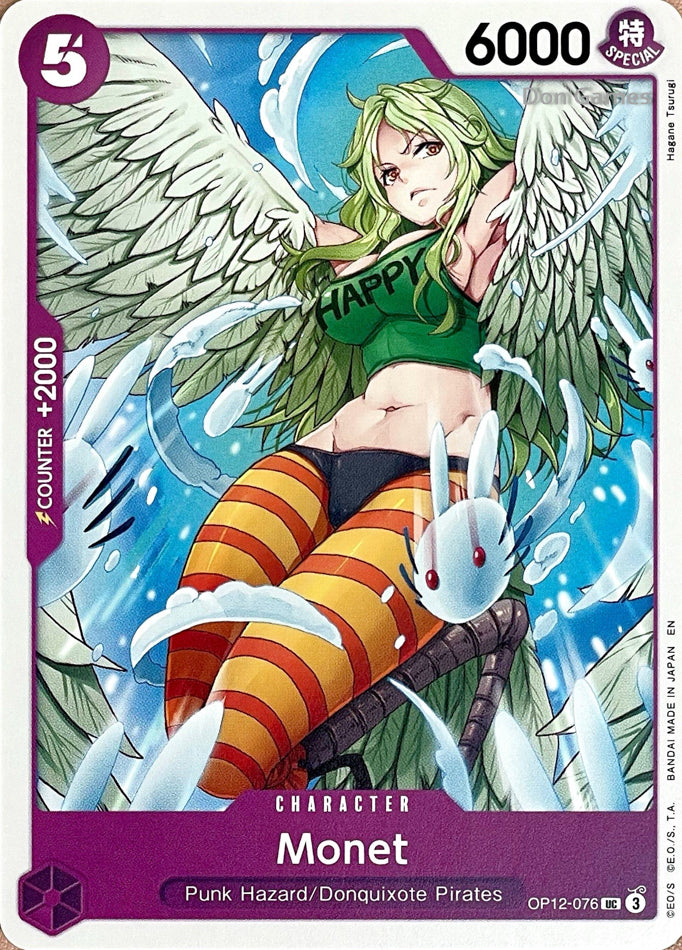 OP12-076 Monet Character Card