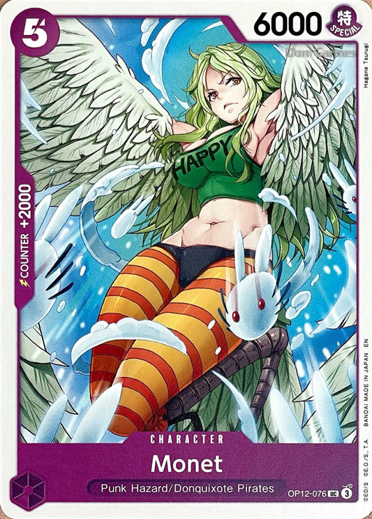 OP12-076 Monet Character Card