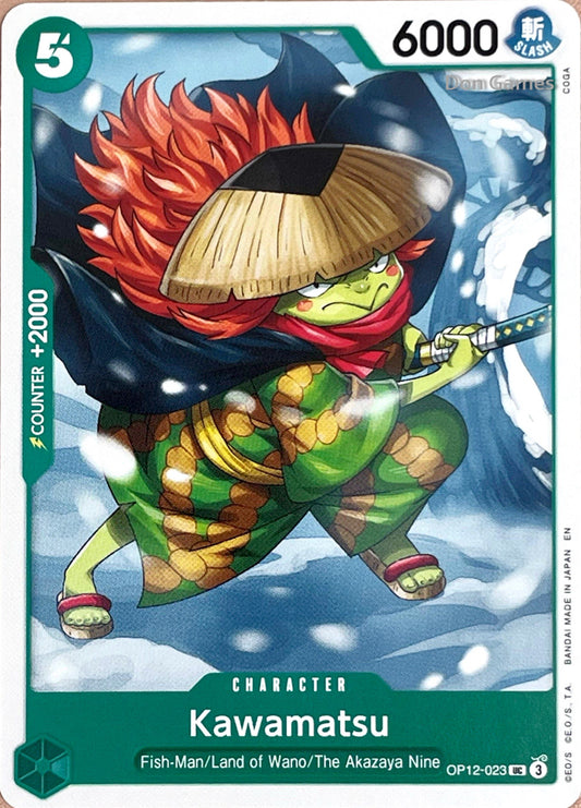 OP12-023 Kawamatsu Character Card