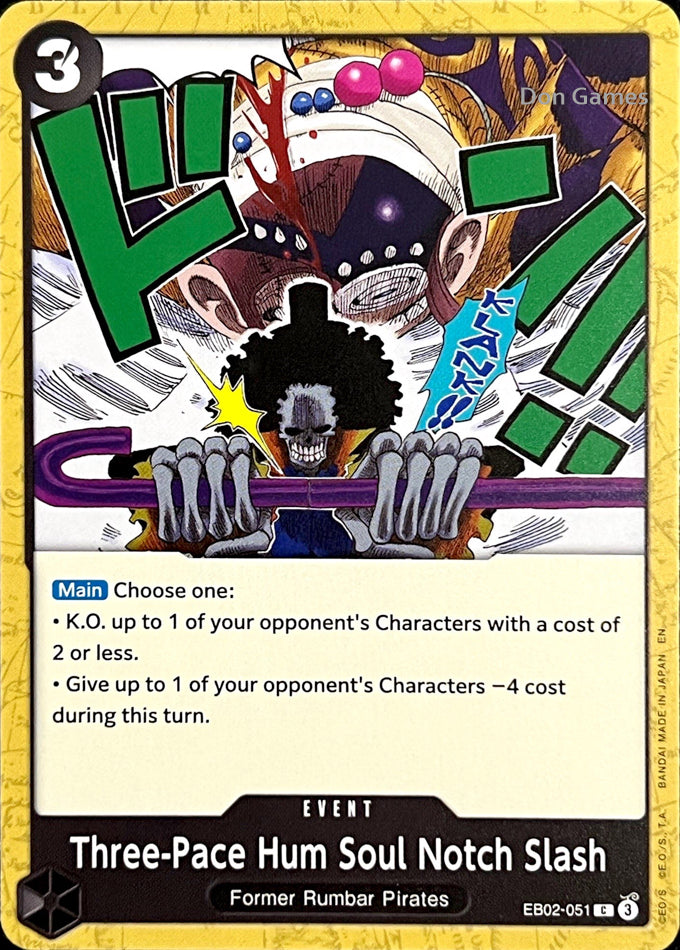 EB02-051 Three-Pace Hum Soul Notch Slash Character Card