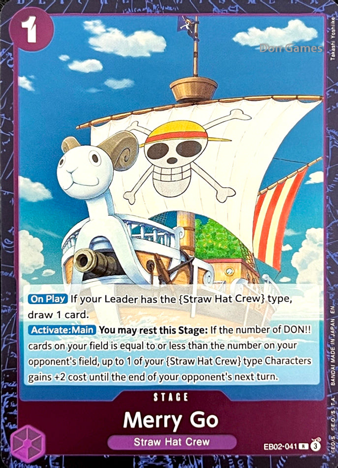 EB02-041 Merry Go Stage Card