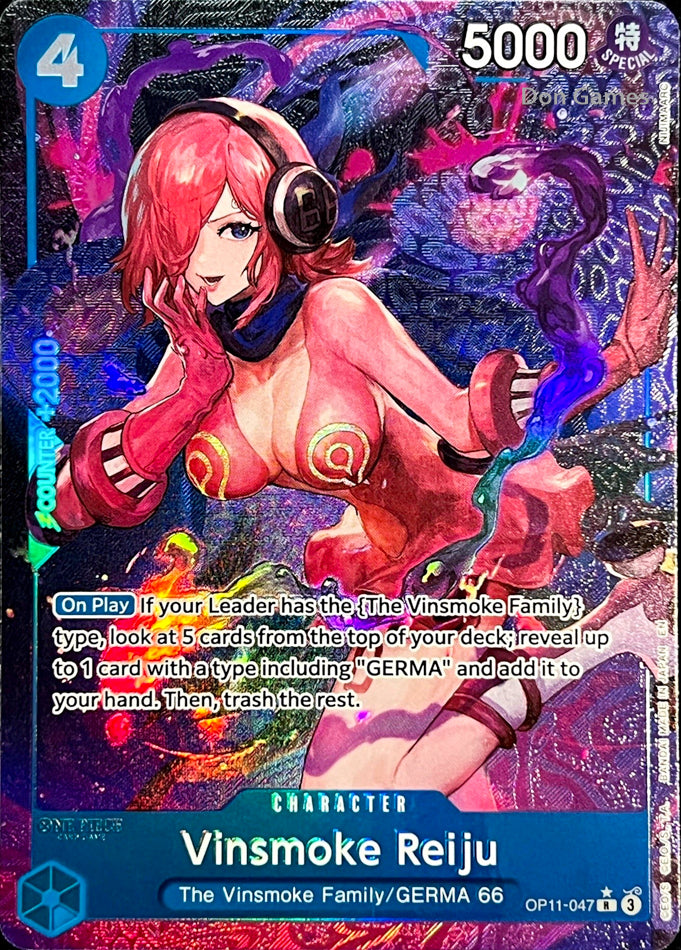 OP11-047 Vinsmoke Reiju Character Card Alternate Art