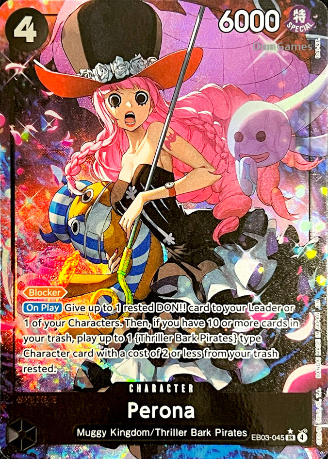 EB03-045 Perona Character Card Alternate Art