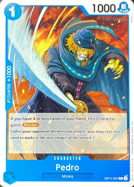 OP11-057 Pedro Character Card