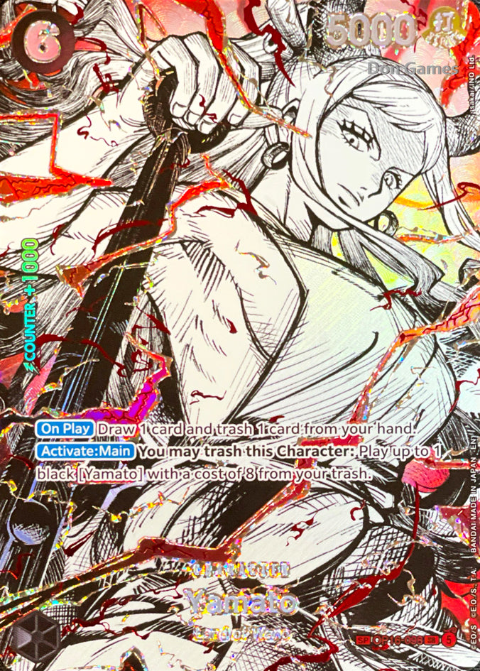 OP16-098 Yamato Character Card Special Alternate Art