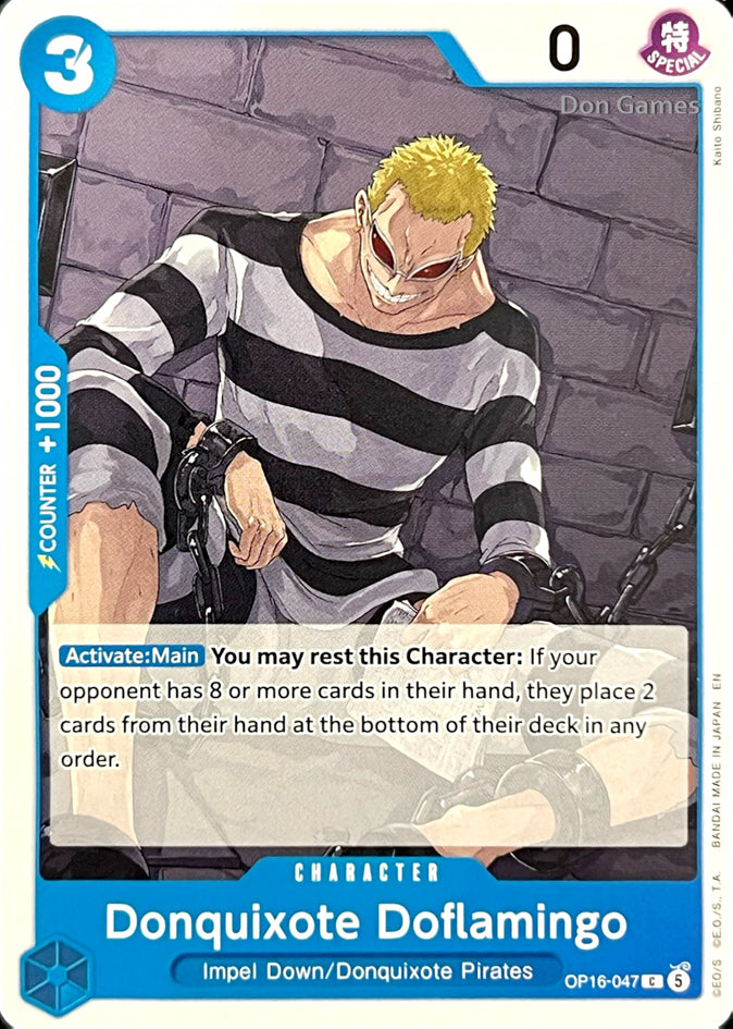 OP16-047 Donquixote Doflamingo Character Card