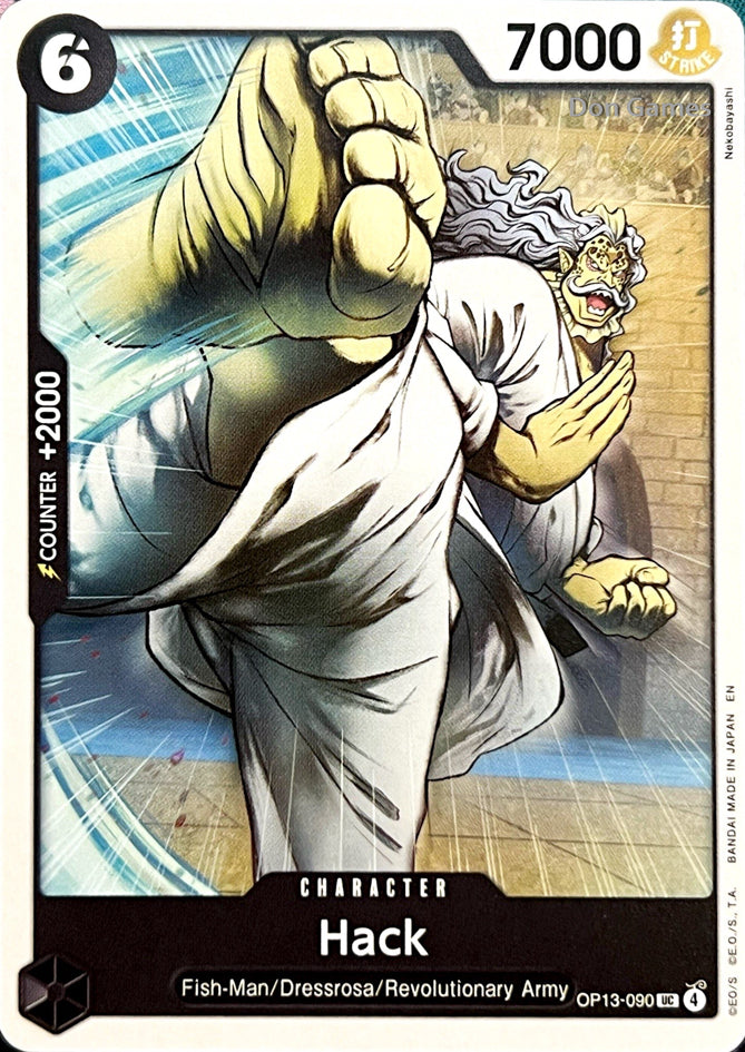 OP13-090 Hack Character Card