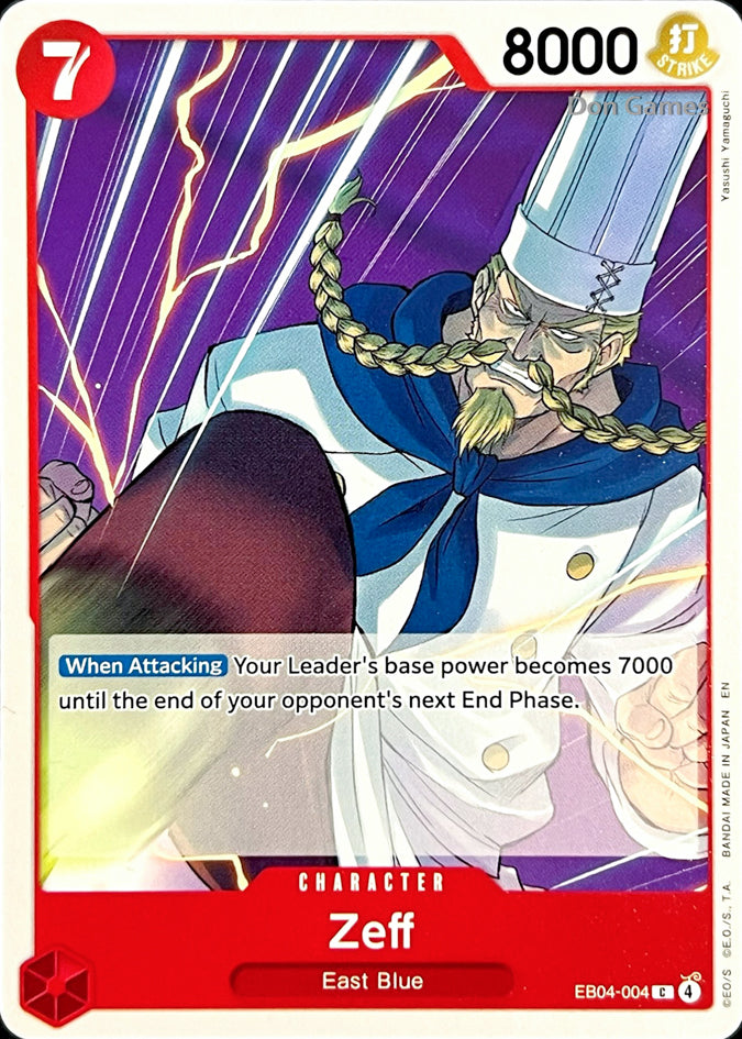 EB04-004 Zeff Character Card