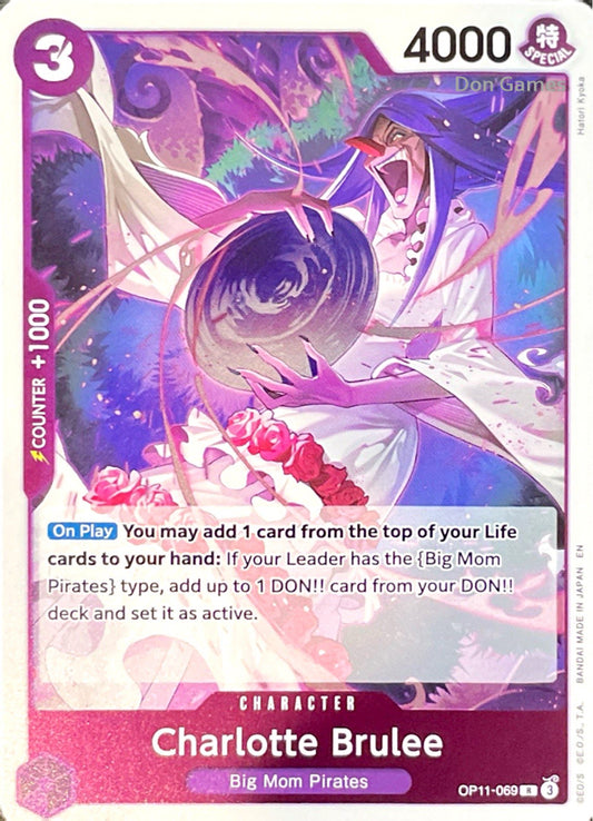 OP11-069 Charlotte Brulee Character Card
