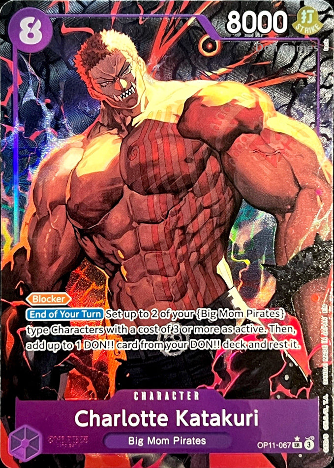 OP11-067 Charlotte Katakuri Character Card Alternate Art