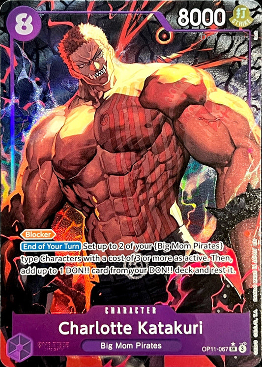 OP11-067 Charlotte Katakuri Character Card Alternate Art