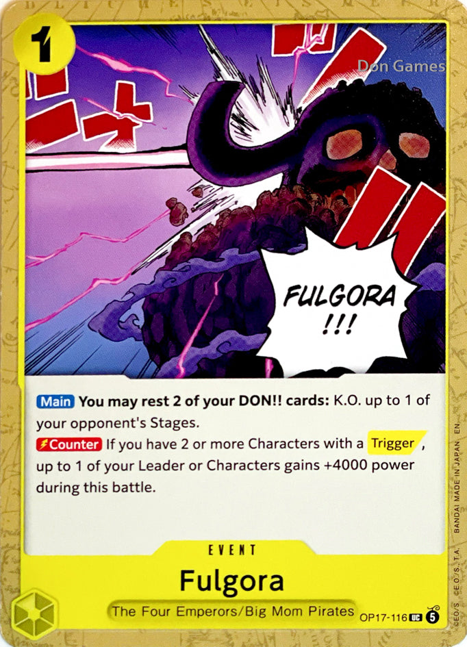 OP17-116 Fulgora Event Card