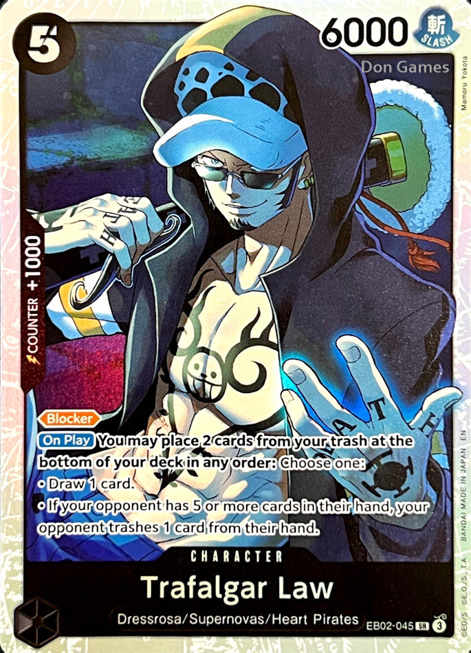 EB02-045 Trafalgar Law Character Card