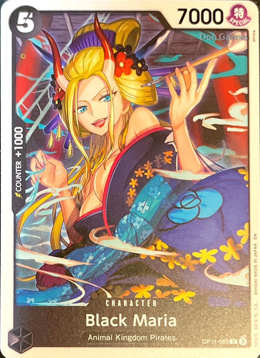 OP11-089 Black Maria Character Card