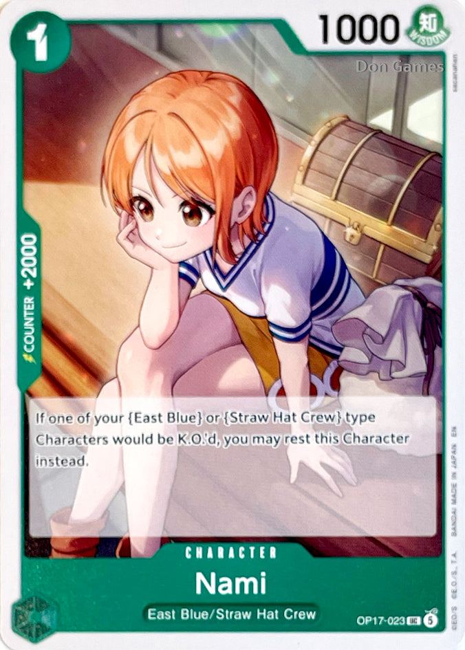 OP17-023 Nami Character Card