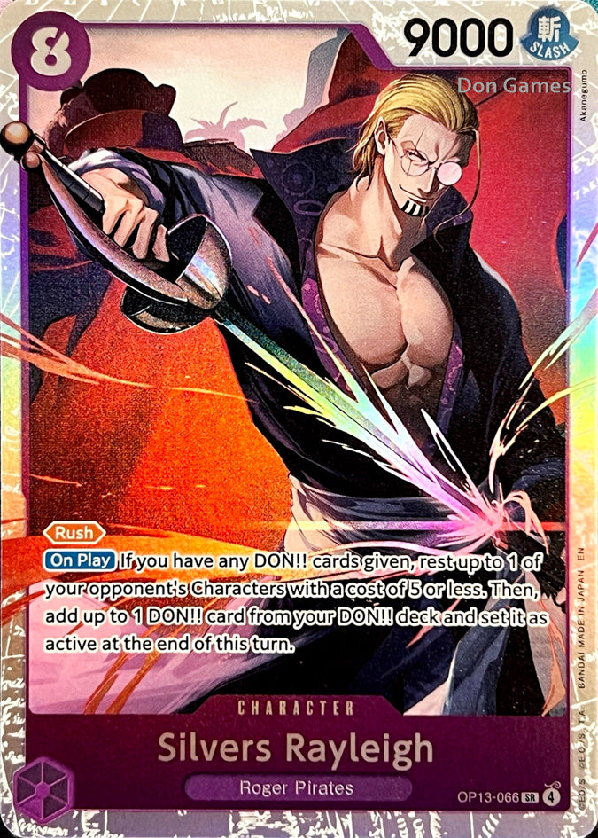 OP13-066 Silvers Rayleigh Character Card