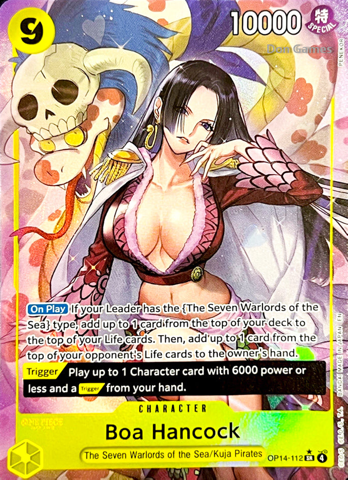 OP14-112 Boa Hancock Character Card Alternate Art