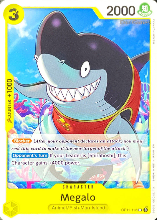 OP11-112 Megalo Character Card