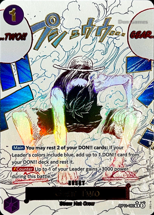 OP11-080 Gear Two Event Card Alternate Art