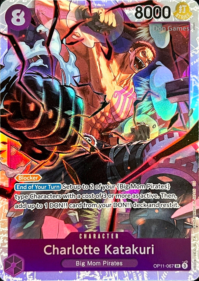 OP11-067 Charlotte Katakuri Character Card Don Games OP11-067 Charlotte Katakuri Character Card Don Games