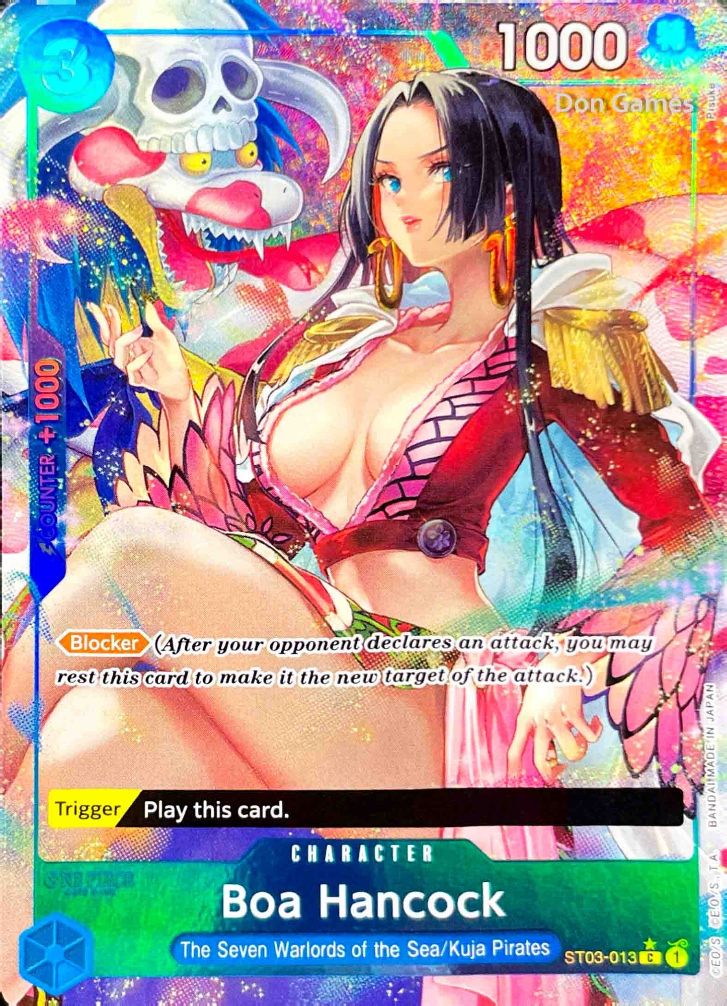 ST03-013 Boa Hancock Character Card Alternate Art (PRB-01)