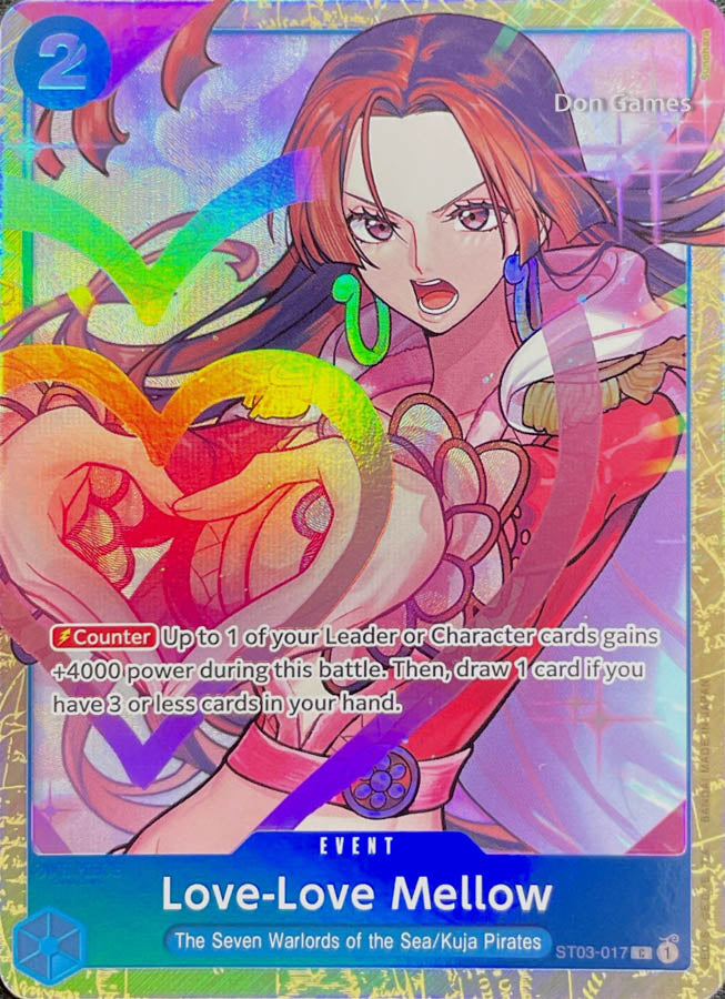 ST03-017 Love-Love Mellow Event Card Alternate Art Best Selection Vol. 1