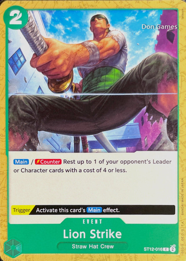 ST12-016 Lion Strike Event Card
