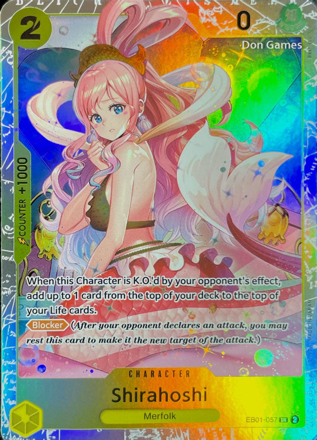 EB01-057 Shirahoshi Character Card