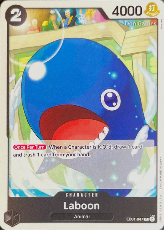 EB01-047 Laboon Character Card